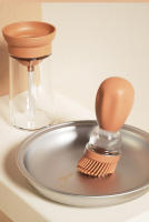 Botella De Aceite De Oliva Con Cepillo De Silicona Para Barbacoa Y Cocina Dispensador Con Rojellera Herramienta Para Hornear Y Cocinar Accesorios De Cocina - details 12
