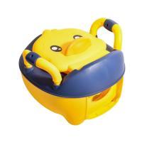Asiento De Instrucción Para Niños Y Niñas Con Diseño De Pato Seguro Y Portátil Para Bebés De 1 a 6 Años Asiento De Inodoro Entrenador Unisex Material Plástico - details 8