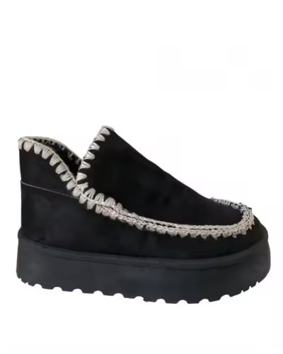 Botas moda plataforma nieve pelitos - 1