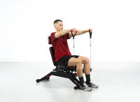 ECODE Gimnasio en casa Multiestación de Fitness Biceps Triceps Pectorales Abdominales Lumbares Total Gym 50 ejercicios, ECO-849 Eco-de - details 0