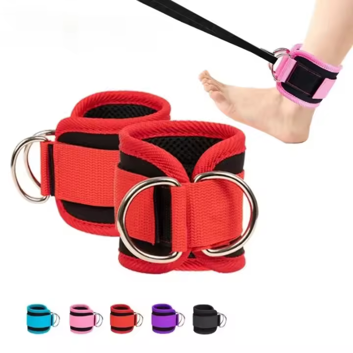  Strap De Anciano Ajustable Con Anillo D Soporte Para Gimnasio Ejercicios De Fortalecimiento De Piernas Con Hebilla Seguridad Deportiva Abductores - 1
