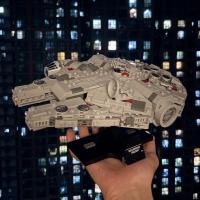 Bloques De Construcción Millennium Falcon Space Wars New Hope Modelo Estelar De Aniversario 25 Piezas 921 Para Decoración Del Hogar - details 2