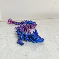 Nueva Figura De Dragón Chino 3D Con Articulaciones Completa Decoración Para El Hogar Juguete Creativo Coleccionable - details 12