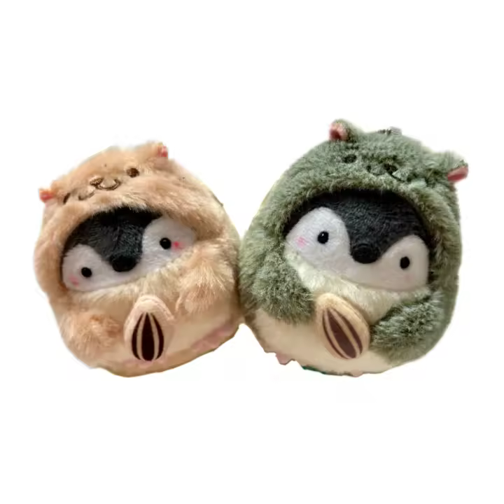 Colgante De Peluche De Pingüino Aguacate Para Mochila Accesorio Lindo Para Amigos Y Familia Regalos Para Vacaciones Coton PP Relleno Unisex - 1