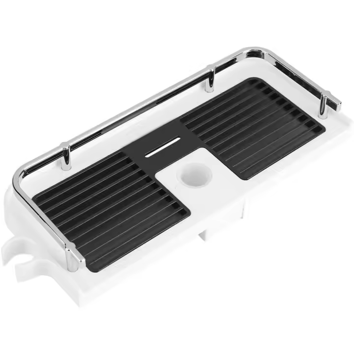 Estante de Ducha ajustable telescópico Barras de Ducha Estante de Ducha Organizador de baño Soporte para el almacenamiento de Cocina - 1