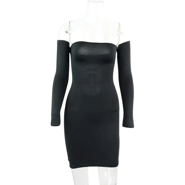 Vestido de Noche  y Manga Larga para Mujer, marca generica - 1