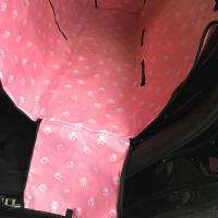 CAWAYI KENNEL Portátil Para Coche Impermeable Con Seguro De Seguridad Protector De Asiento De Coche Para Perros Universal Estilo Moda Apto Para Todos Los Perros Menores De 10kg - details 10