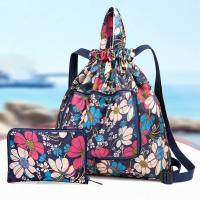 Mochila Plegable Para Mujer Impermeable Y Antirrobo De Gran Capacidad Ultraligera Bolsa De Compras Con Cordón Estilo Deportivo Y Yoga - details 0