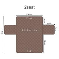 Cubre Sofá Impermeable Y Anti-desgaste Para Niños Y Perros Cove Para Muebles De Sala De Espera Silla De Reposición 1/2/3 Plazas Protección - details 6