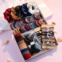 Juego De Accesorios Para El Cabello De Mujer 1085PCS Tenaces Para Cola De Caballo Elásticas De Nylon Estilo Fashion Y Decorativo Para Todas Las Estaciones - details 2
