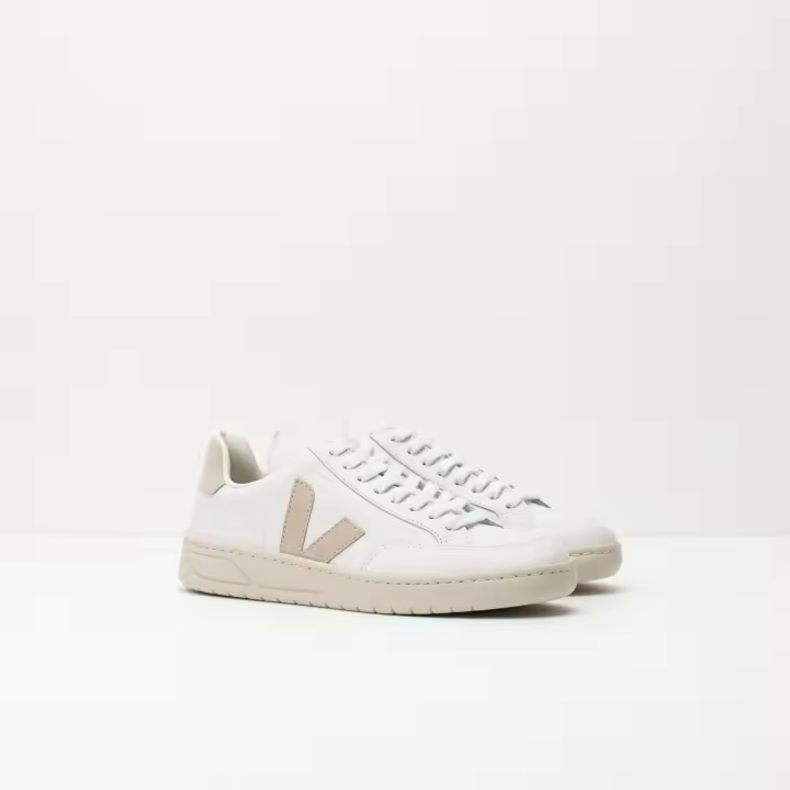 ZAPATILLA - VEJA - V-12 LEATHER EXTRA WHITE SABLE XD022335 VEJA ZAPATILLAS - 1
