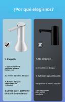 Bomba De Agua Eléctrica Para Botella De 19 Litros Recargable Plegable Automática Dispensador De Agua Para Escritorio - details 2