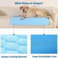 Alfombra De Enfriamiento Para Mascotas Perro Gato Cama Fría De Verano Tamaño Pequeño Material De Seda Hielo Resistente Al Agua 5 Tamaños Disponibles - details 1