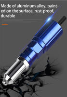 Pistola De Remache Eléctrica Sin Cable 2.4mm-4.8mm Con Adaptador De Taladro Herramienta De Remache Para Hogar DIY - details 3