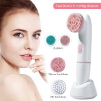 Cepillo De Limpieza Facial Ultrasonido Eléctrico Multifuncional 2 En 1 Profesional De Silicona MIKO NICE Para Un Cuidado Facial Eficaz - details 0
