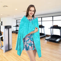 Toalla De Playa De Microfibra Toalla De Natación Deportes Camping Gimnasio Super Suave Absorbente Secado Rápido Para El Uso En La Playa - details 2