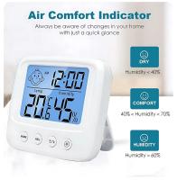 Termómetro Y Higrómetro Digital LCD Estación Climática Para El Hogar Medidor De Temperatura Y Humedad Sensor Electrónico Para Interior - details 1