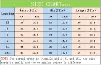 Pantalones De Yoga Para Mujer De Cintura Alta Y Sin Costuras Talla True Fit Nylon Tejidos Hasta La Rodilla Zapatos De Gimnasio - details 0
