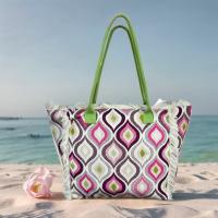 MEJORADA Tote Bag Grande - Bolso de Playa con Flecos, Estilo Bohemio y Colorido, Tamaño 55x35x20cm, Ideal para Playa, Compras y Uso Diario - details 4