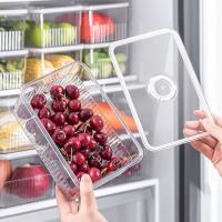 Organizador De Nevera Transparente Contenedores De Almacenamiento Para Alimentos Cestas De Frutas Y Verduras Organizador De Cocina - details 2