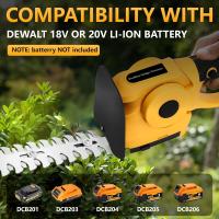 Podadora De Lágrimas Sin Cable 2 En 1 Para Jardín Con Corte Multigénero Tiempo De Funcionamiento Extended Para DEWALT 20V - details 1