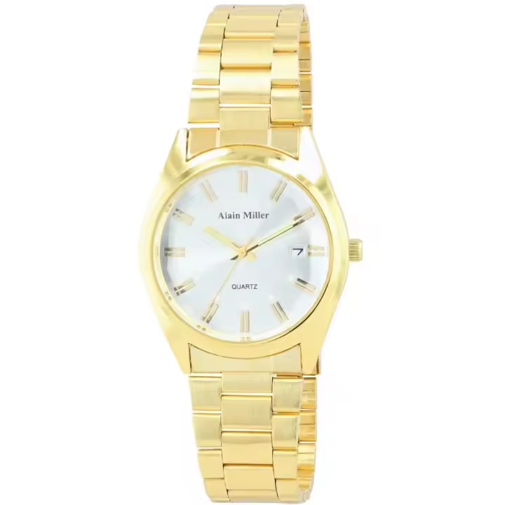 Reloj Alain Miller® Hombre com Bracelete em Aço Inoxidável - 0101 - 1
