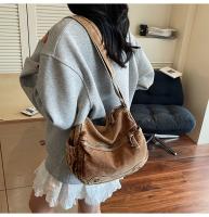 Bolso De Hombro Casual De Denim Lavado Resistente Al Desgaste Con Múltiples Bolsillos Y Gran Capacidad Para Mujer - details 30