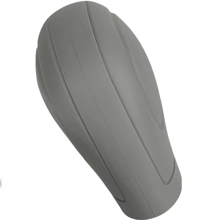 AUTOZOCO Funda Pomo Cambios Marcha Coche Antideslizante Gris, Cubierta de Perilla de palanca de Marchas, protector pomo adherente, Funda palanca cambios, Compatible con VW y Skoda, Gris, 6 Marchas - 1