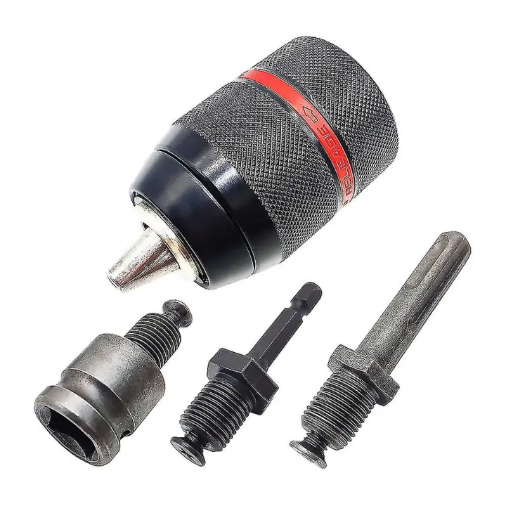 1,5-13mm sin llave taladro Portabrocas 1/2inch-20unf con Sds-plus 1/4 pulgadas hexagonal 1/2 pulgadas socket cuadrado llave A - 1