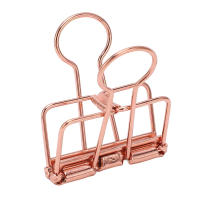 Clips De Papel Metálicos Sólidos Y Duraderos Con Buena Elasticidad Pack De 5 Clips Pequeños Para Escritorio Oficina - details 7