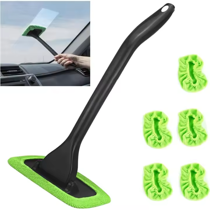 5 piezas de cojines de tela reutilizables para el interior del automóvil - 1