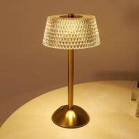 Lámpara De Noche LED Recargable Táctil Para Dormitorio Estudio Lámpara De Mesa De Vidrio Decoración De Ambiente Luz Nocturna Para Cama - details 1