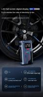 Arrancador de batería de coche 4 en 1 con compresor de aire, cargador de refuerzo portátil de 20000mAh, potente dispositivo de arranque de batería de coche de 1000a - details 8