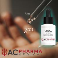 Serum Anti Manchas con Niacinamida y Pantenol | Envase 30 ML | Enriquecido con Extracto de Olivo y Azufaifo para potenciar su poder antimanchas | MUY EFECTIVO para unificar tono de la piel, eliminando manchas y rojeces en la cara | ACPHARMA MEDICAL - details 0