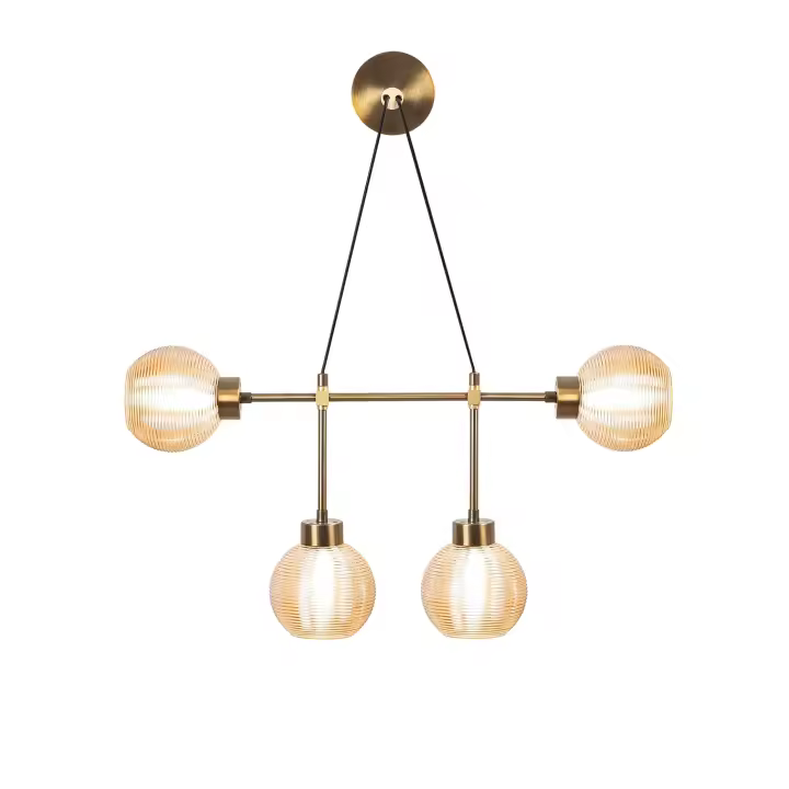 Aplique de pared WELLHOME, Estructura de metal Color Vintage - 1