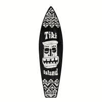 Cartel De Metal Tiki Bar Surf Estilo Americano Irregular Para Decoración De Pared Hogar Playa Club Barra Cocina Cuarto Dormitorio - details 7