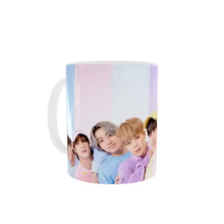 Taza BTS Diseño K-pop oficial Regalo para ARMY - 1