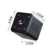 Cámara De Seguridad Inalámbrica Mini 1080P Con Visión Nocturna Y Detección De Movimiento Monitorización WiFi Para El Hogar - details 1