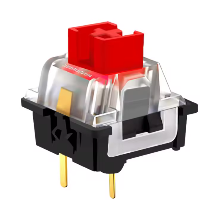 Teclas Mecánicas RGB SMD Para Teclado Mecánico Con Retroiluminación Roja Azul Negro Marrón Y Morado 3Pin Clicky Linear Tactile Silencioso - 1
