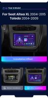 Junsun Android Auto AI Voice Radio para Seat Altea XL 2004-2015 Toledo 2004 2005 2006 2007 2008 2009 Carplay Car Multimedia RDS GPS No 2din autoradio - details 3