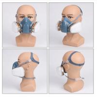 Máscara De Protección Respirable 7 En 1 / 16 En 1 7502 Para Pintura Y Spraying De Vapores Orgánicos Y Gas Químico Seguridad De Trabajo - details 2
