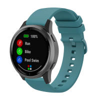 Correa De Reemplazo De Silicona 18mm Para Garmin VENU 2S Vivoactive 3S 4S Vivomove 3S Forerunner 265S 255S Reloj Inteligente Unisex - details 3