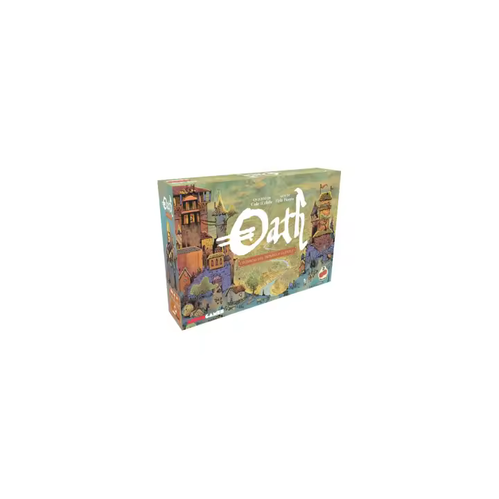 2Tomatoes Games | Oath: Crónica del Imperio y el Exilio | Juego de Mesa Competitivo | Escribe la Historia de una Tierra Antigua | Español, Inglés, Francés | 1 - 6 Jugadores | Temática: Fantasía - 1