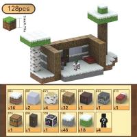 Bloques De Construcción Magnéticos Creativos Set De Escenas Famosas De Mi Mundo Juguete DIY Para Niños Y Niñas Regalo De Navidad - details 7