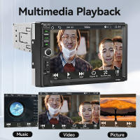 Ahoudy 7" Radio De Coche 1 Din Multimedial MP5 Soporta TF USB AUX Pantalla Táctil Bluetooth Universal Para Todas Las Marcas De Vehículos - details 8