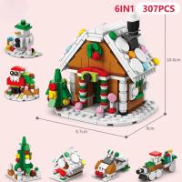 Calendario De Advenimiento De Navidad Con Bloques De Construcción 2024 Incluye Bloques De Casa De Navidad Tren De Santa Claus Regalo Para Niños Y Niñas Edad Recomendada 3-6 Años Material Plástico - details 6