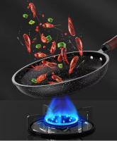Sartén Antiadherente Maifanshi Para Freír Filetes Y Panqueques Universal Para Fogón Y Cocina Inducción Base Plana Gran Capacidad 24cm - details 9