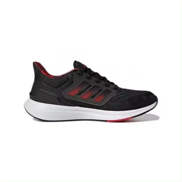 ADIDAS EQ21 RUN NEGRO/ROJO - 1