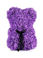 Rosa Artificial De Tedeo Para Decoración De Hogar Y Bodas Aniversarios Y Año Nuevo Sin Caja Estilo De Flor Cotton - details 9