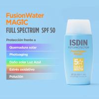 Fotoprotector ISDIN Fusion Water Magic SPF50+ 50 ml. Protector Solar Facial de Textura Ligera y Fase Acuosa Externa - details 0